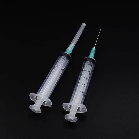 Disposable Vaccine Syringes 1ml 5ml 10ml Medical Injection Plastic Luer