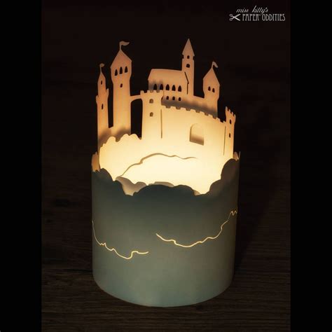 Windlicht Bastelset Luftschloss Etsy De