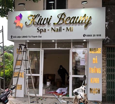 Rất Hay Top 40 Mẫu Biển Hiệu Quảng Cáo Làm Tóc Nail Đẹp Đến Khó Tin