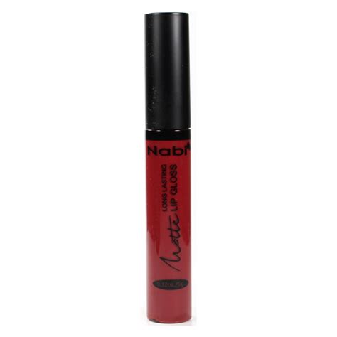 Nabi Cosmetics Matte Lip Gloss Angel Red