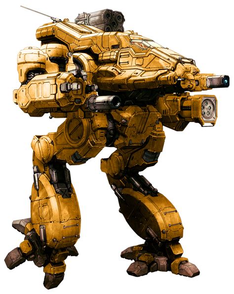 Mwo Bushwacker Repaint Template By Odanan