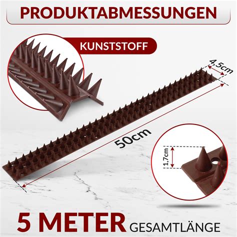 X Cm Lange Kunststoff Spikes Vogelabwehr Taubenabwehr Tierabwehr