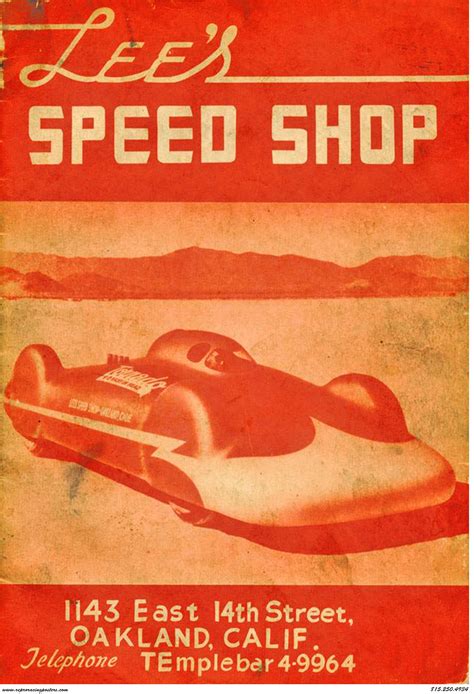 1940 S — Vintage Reproduction Racing Posters