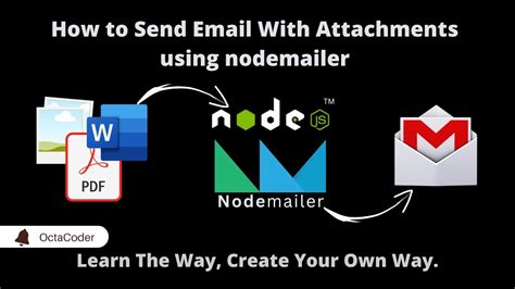 How To Send Emails With Attachments Using Nodemailer Nodejs Step By