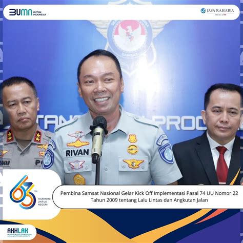 Pembina Samsat Nasional Gelar Kick Off Implementasi Pasal Uu Nomor