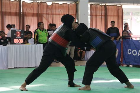 Kontingen Pencak Silat Surabaya Dominasi Babak Final Porprov VIII