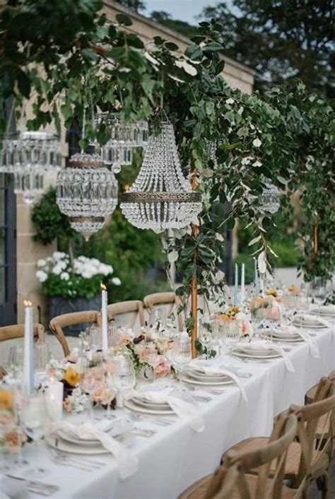 45 Glamorous Wedding Chandeliers That Wow Weddingomania