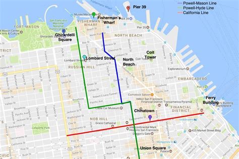 Cable Car Map - Share Map