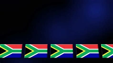 South Africa Flag Animated Background 3d... | Stock Video | Pond5