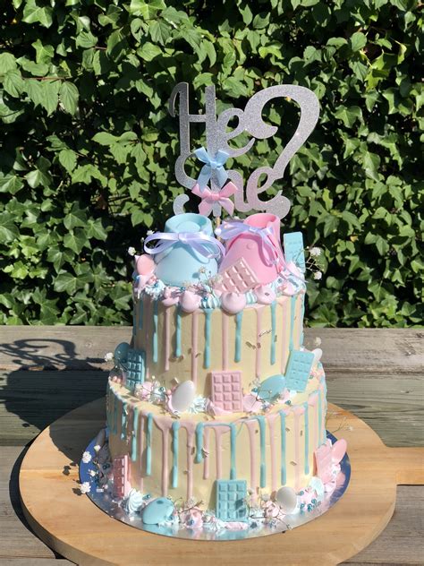 Gender Reveal Taart De Zoetige Taart