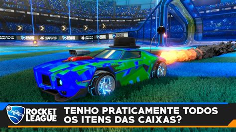 Rocket League Tenho Praticamente Todos Os Itens Das Caixas Do Rl