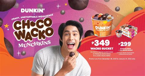 Manila Shopper Dunkin Choco Wacko Promo