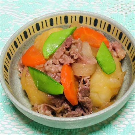 【みんなが作ってる】 糸こんにゃく入り肉じゃがのレシピ 【クックパッド】 簡単おいしいみんなのレシピが327万品