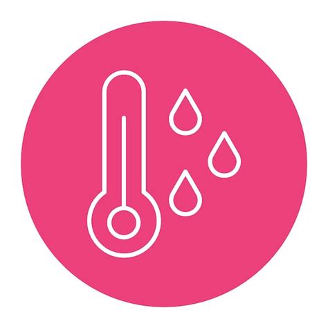 Premium Vector Humidity Vector Illustration