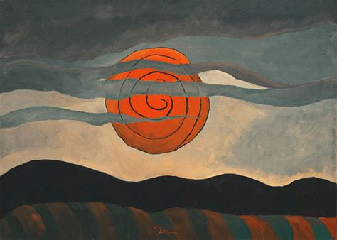 Red Sun Arthur Dove Encyclopedia Of Visual Arts