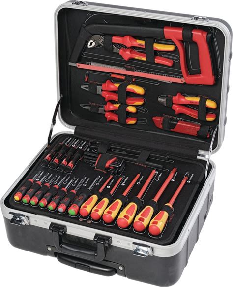 Valise trolley 128 outils pour électricien BATIFER quincaillerie