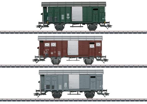 M Rklin Er Set Gedeckte G Terwagen K Ep Iii Sbb