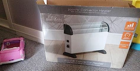 Daewoo Free Standing Bedroom Kitchen W Convector Heater With Heat