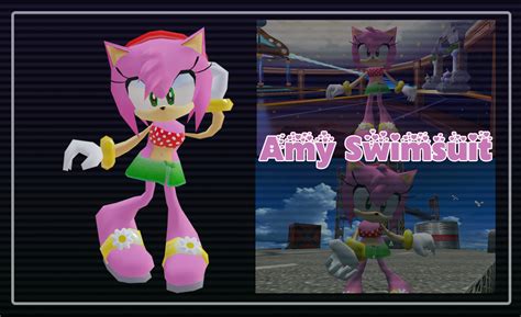 Amy Swimsuit Sonic Adventure 2 Mods