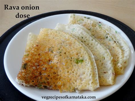 Rava Onion Dosa Recipe How To Make Rava Onion Dose Karnataka Style