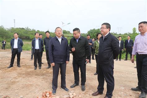 吴锦在黄石临空经济区·还地桥镇调研大冶市人民政府