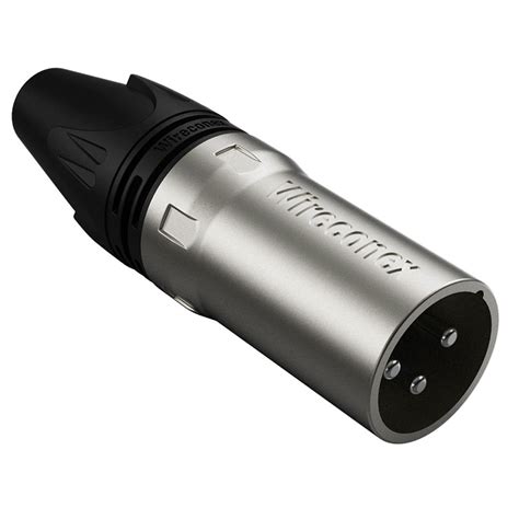 Conector Xlr Macho Wc Ml Bk Ni P Cabo Wireconex Unidades