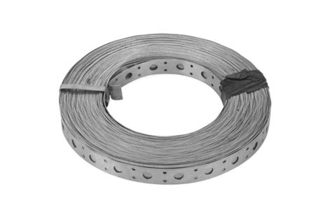 Лента бандажная стальная ЛС-1 25х0,9х30 перфорированная ROCKWOOL ...