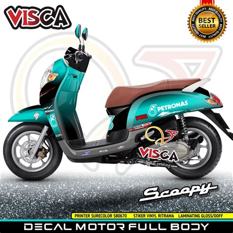 Jual Decal Full Body Scoopy Stiker Motor Matic Scoopy 2017 2018 2019