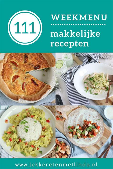 Weekmenu Met Makkelijke Recepten Voor Het Hele Gezin Met Deze Week Kip