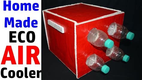 How To Make An Air Cooler At Home Using Plastic Bottles Youtube