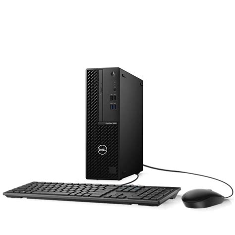 Computador Dell Optiplex 3080 Small Desktop Intel I3 10100 8gb Ssd 480gb Dvd Kit Teclado