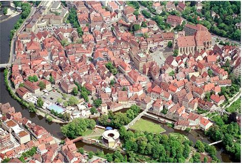 Schwäbisch Hall von oben Altstadt von Schwäbisch Hall