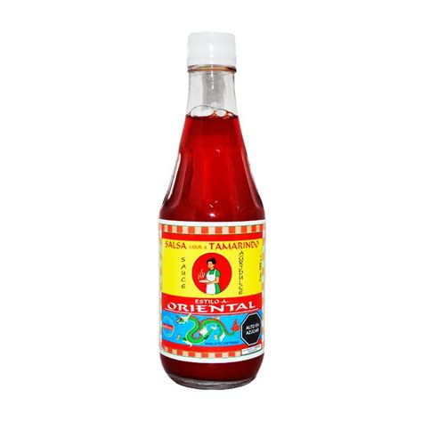 0002896 Salsa Tamarindo Agridulce Oriental Botella 500 G