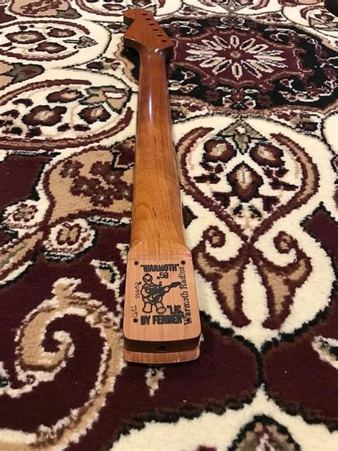 Warmoth Roasted Maple Stratocaster Neck Licensed By Fender Reverb Maple Tung Oil Finish Roast