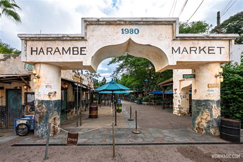 Harambe Market Shuts Down at Disney's Animal Kingdom Ahead of Menu