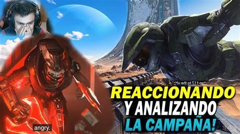 Analizando Y Reaccionando A La Campa A Overview De Halo Infinite Youtube