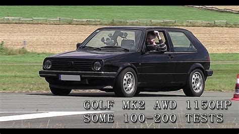 Vw Golf Mk Hp Some Tests From Boba Motoring Youtube