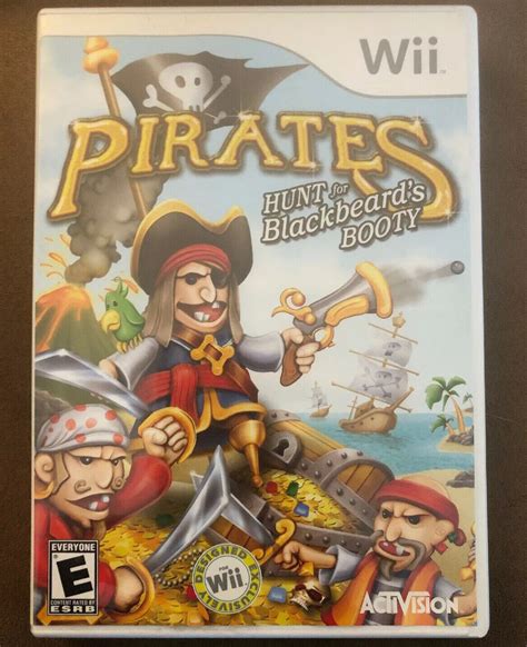 Pirates Hunt For Blackbeard S Booty Nintendo Wii Game Complete Great