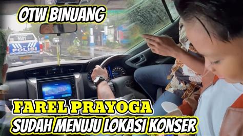 Farel Prayoga Sudah Menuju Lokasi Konser Di Kawal Polisi Youtube