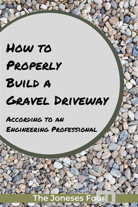 How To Properly Build A Gravel Driveway Gravel Driveway Best Gravel