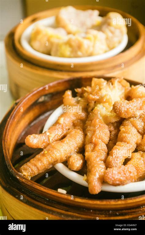 Chicken Feet As Dim Sum Dish Popular Cantonese Dish In Hong Kong And