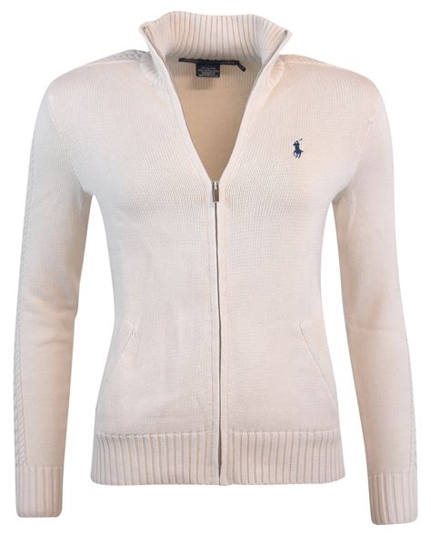 Polo Ralph Lauren Womens Full Zip Cardigan Sweater At Amazon Womens