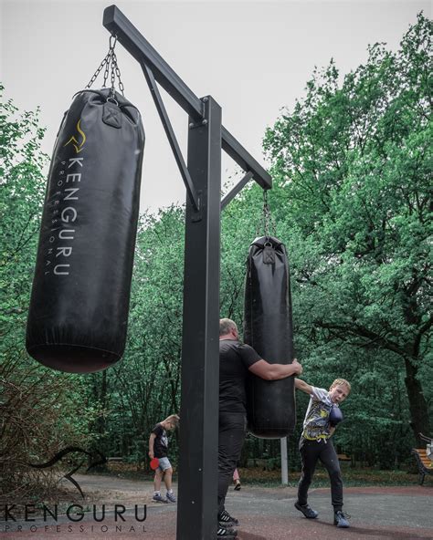 Boxing Equipment In Park Outdoor Gym Equipment Outdoor Gym Boxing