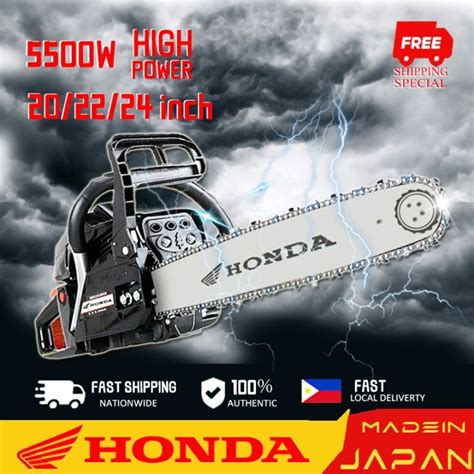 Honda Chainsaw Inches Gasoline Saw Cc W Portable High Power