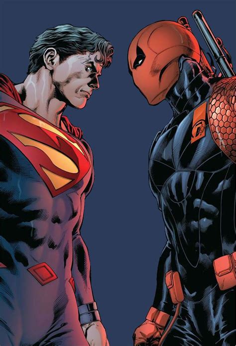 Superman Vs Deathstroke By Carlo Pagulayan Dc Deathstroke Deathstroke