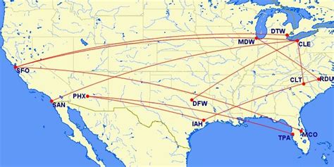 Frontier Airlines Announce 11 New Domestic Routes