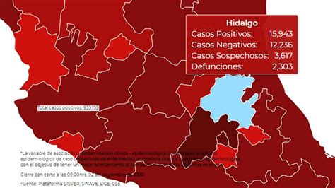 Covid 19 53 Contagios Y 12 Muertes En Hidalgo 2 De Noviembre La