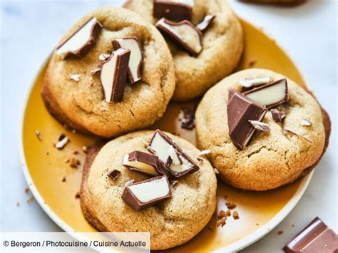 Cookie fondant au Kinder facile découvrez les recettes de Cuisine