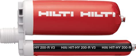 Cheville Chimique HIT HY 200 R V3 Chevilles Chimiques Hilti Canada