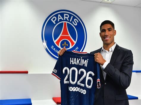 Achraf Hakimi Es Anunciado Como Nuevo Jugador Del Par S Saint Germain